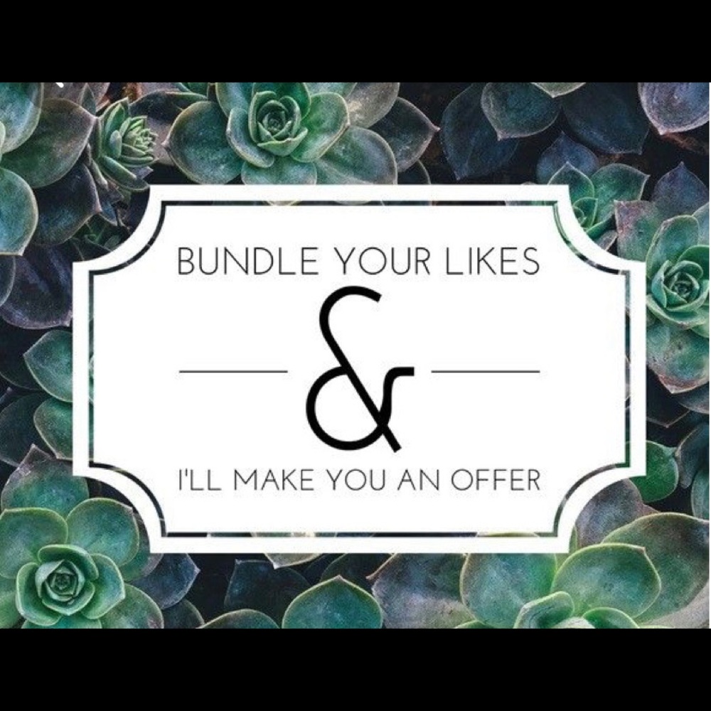Bundle and SAVE on shipping!!!